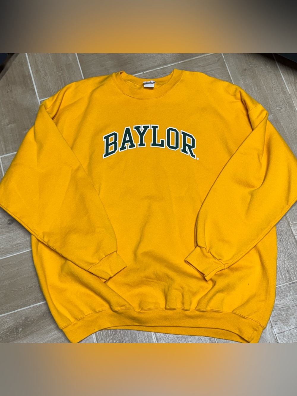 Vintage Baylor University Oversized Pullover Sweatshirt Size 3XL - Unisex